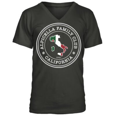 Alpicella Official - Dark Design - Center Chest - Men's Premium V-Neck T-Shirt Thumbnail