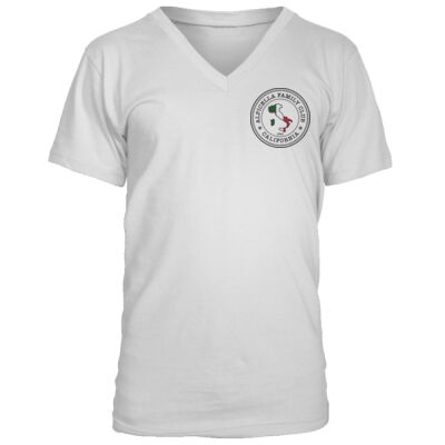 Alpicella Official - Light Design - Left Chest + Back - Men's Premium V-Neck T-Shirt Thumbnail