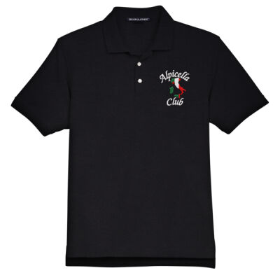 Alpicella Official - Dark Design - Left Chest - Men's Premium Polo Shirt-ND Thumbnail