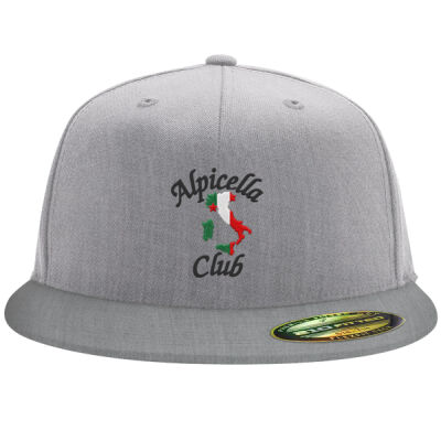 Alpicella Official - Light Design - Flexfit 6210 Structured Flat Bill Fitted Hat-ND Thumbnail