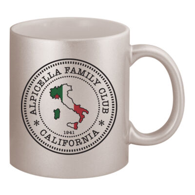 Alpicella Official - 11oz Metallic Silver Mug Thumbnail