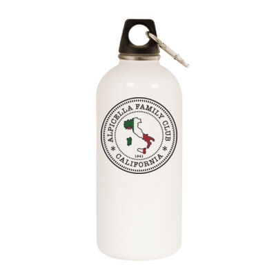 Alpicella Official - White Water Bottle With Carabiner Thumbnail