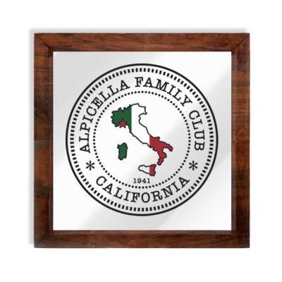 Alpicella Official - Handmade Wood Framed Print 12x12 Thumbnail
