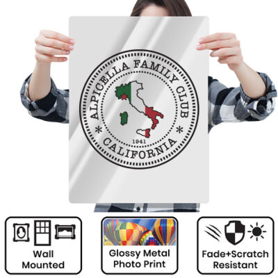 Alpicella Official - Metal Wall Art 24x18 Vertical Thumbnail