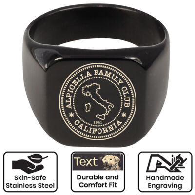 Alpicella Official - Custom Engraved Ring Thumbnail