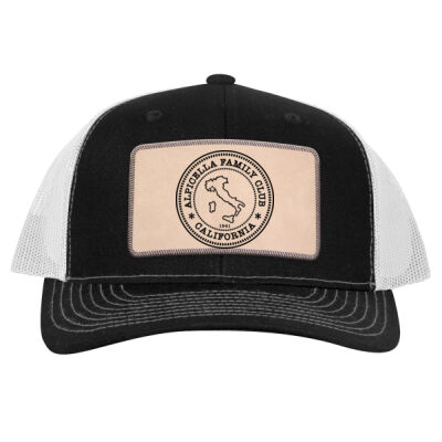 Alpicella Official - Engraved C112 Leather Patch Hat Thumbnail