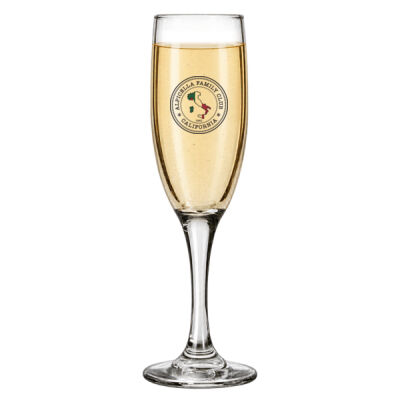 Alpicella Official - Printed - 6oz Champagne Flute Glass Thumbnail