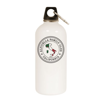 Alpicella Official - White Water Bottle With Carabiner Thumbnail