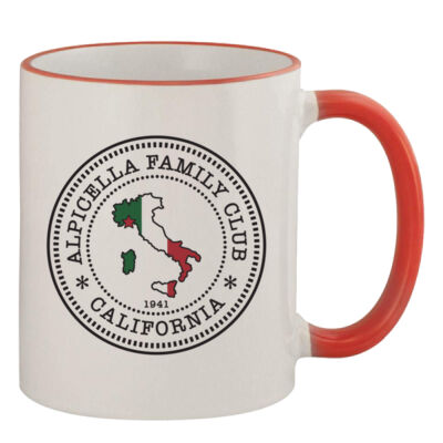 Alpicella Official - 11oz Colored Rim & Handle Mug Thumbnail