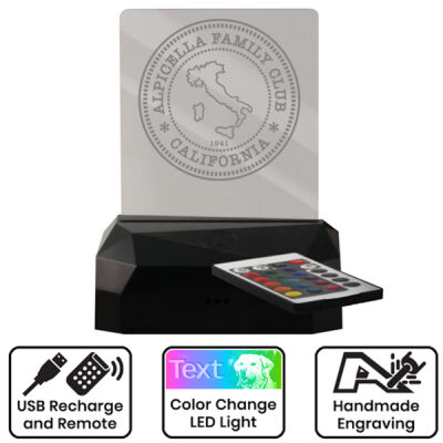 Alpicella Official - LED Desktop Sign Thumbnail