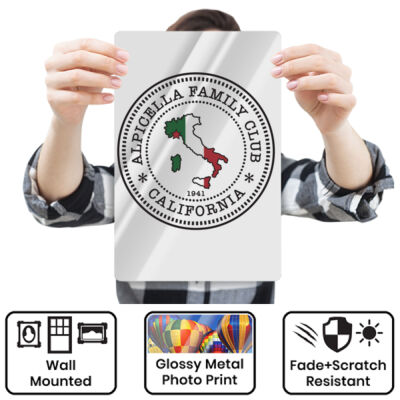 Alpicella Official - Metal Wall Art 18x12 Vertical Thumbnail