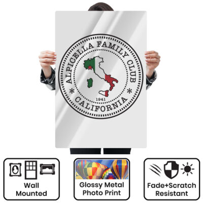 Alpicella Official - Metal Wall Art 36x24 Vertical Thumbnail