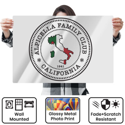 Alpicella Official - Metal Wall Art 24x36 Horizontal Thumbnail