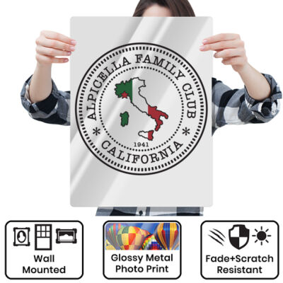 Alpicella Official - Metal Wall Art 24x18 Vertical Thumbnail