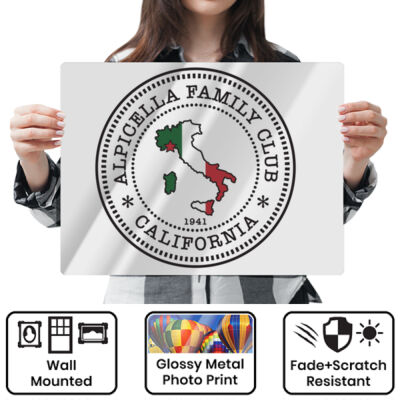 Alpicella Official - Metal Wall Art 18x24 Horizontal Thumbnail